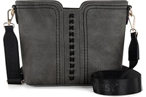 Montana West Crossbody bags for Women Cross Body Purses Small Shoulder Handbags with Wide Guitar Strap