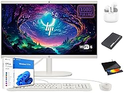 HP 22 inch FHD All-in-One Desktop Computer PC 2025