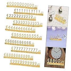 Totority 10pcs Metal Tag Adjustable Jewelry Cubes
