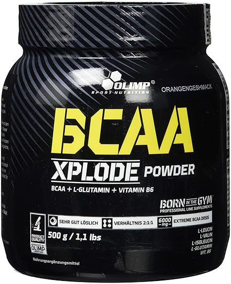 Olimp BCAA Xplode Powder Pulver | Orange Geschmack | 500 g