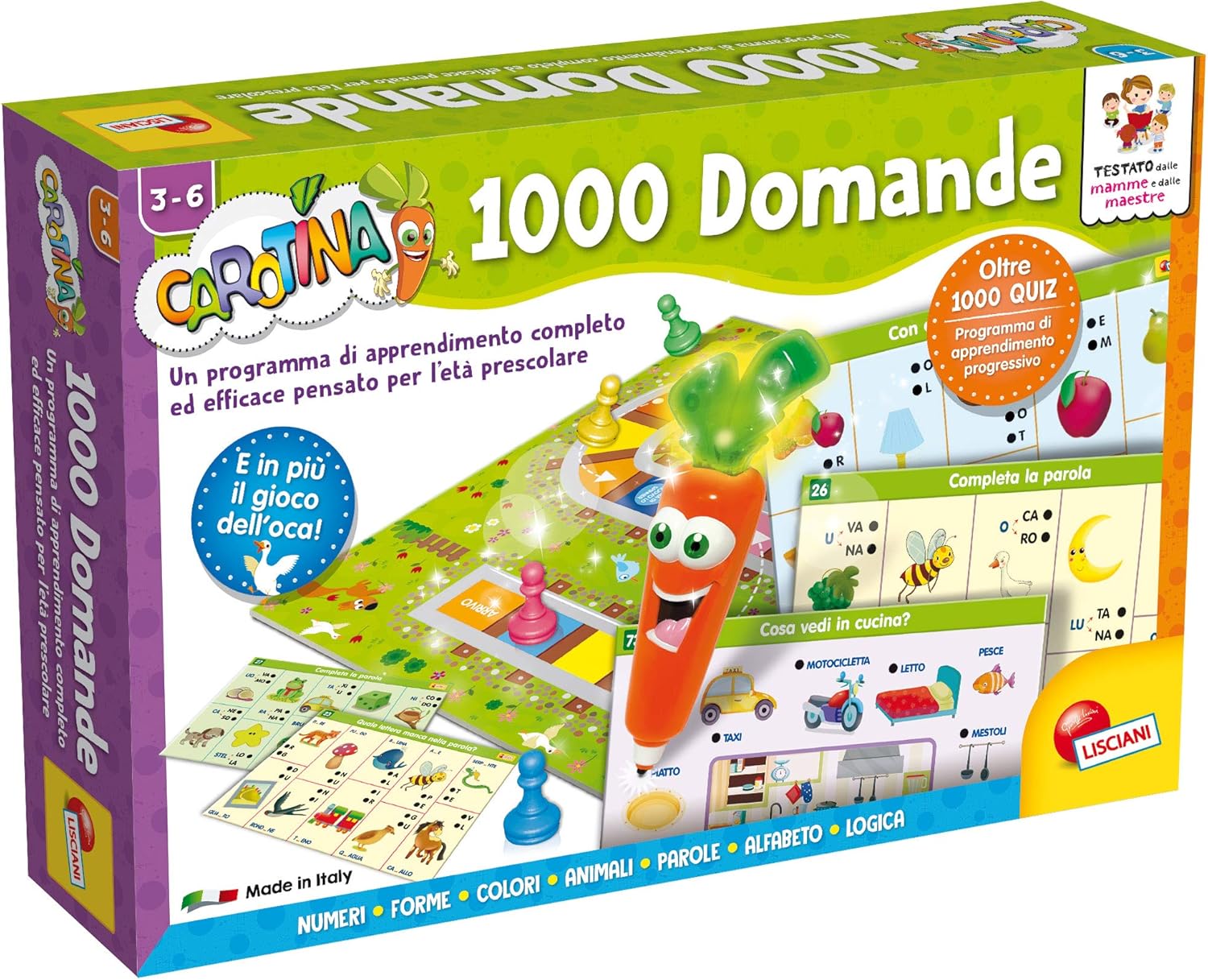 giochi lisciani 4 anni