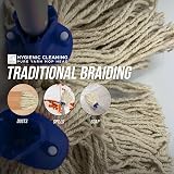 TDBS Mop Heads Replacement Colour Coded Self Threading Socket No.12 Blue Pack view 4