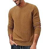 PJ PAUL JONES Mens Crewneck Sweaters Slim Fit Lightweight Knit Pullover Sweaters for Casual