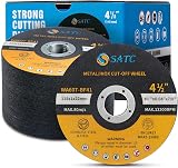 S SATC 115mm Cutting Discs 50-Piece Ultra Thin 1mm for Metal Cutting
