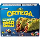 Ortega Guacamole Taco Shells, 4.1 Ounce, 10 Shells