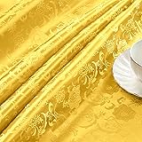 Cobedzy Gold Satin Fabric by The Yard - 5 Yards 60