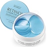 Under Eye Patches for Dark Circles: 30 Pairs Retinol Collagen Eye Gel Masks - Refreshing Under Eye Care for Appearance of Wri