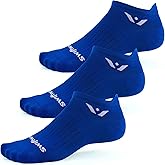 Swiftwick- ASPIRE (3 Pairs) No-Show Running Socks, Cycling Socks, Compression Fit