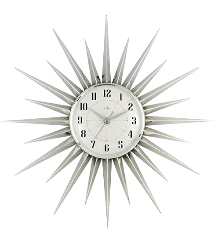Acctim 24690 Portland Orologio Da Parete Con Indicatore Di Marea - Tema Spiaggia, Diametro 20 Cm, Regalo Per Amanti Del Mare