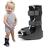MARS WELLNESS Pediatric Walking Boot For Kids - Sprained Ankle Pediatric Ankle Brace - Kids Walking Boot - XL - Fits Children Ages 6.5-8 Years Old