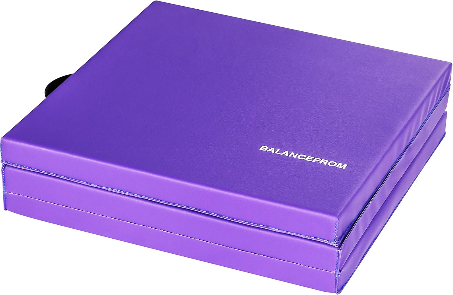 BalanceFrom 2" Thick Tri-Fold Folding Exercise Mat with Carrying Handles for MMA, Gymnastics and Home Gym Protective Flooring (Purple) : Sports & Outdoors