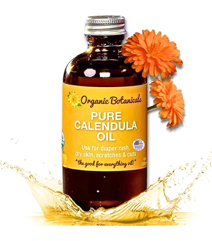 Amazon.com: Herb Pharm Certified Organic Calendula Oil - 4 Ounce