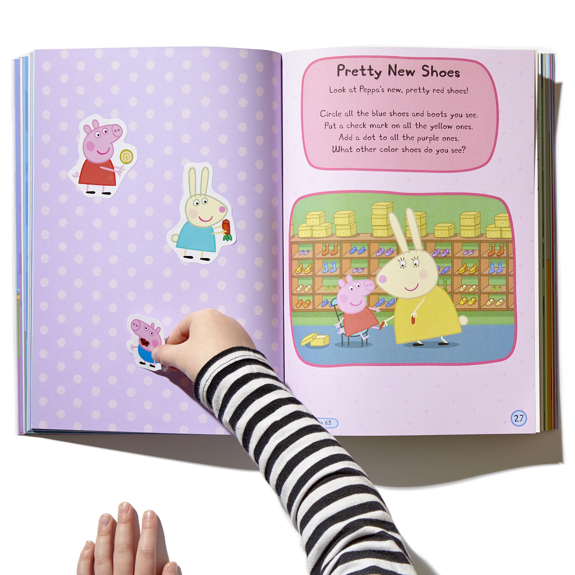 Peppa Pig Super Sticker Book: Over 1000 Stickers & 8 Posters Peppa Pig Super Sticker Book: Over 1000 Stickers & 8 Posters Paperback