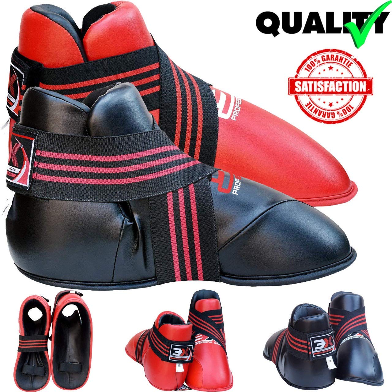 3X Sports Karate Boots Taekwondo Martial Arts Sparring Kick Boxing TAI