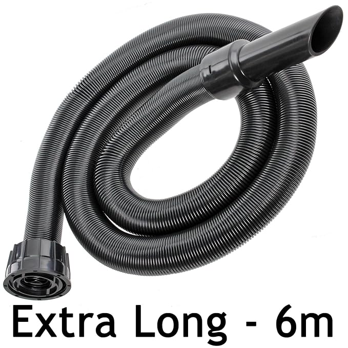 SPARES2GO 6m Extra Long hose for Numatic GVE370 GVE3702 Vacuum