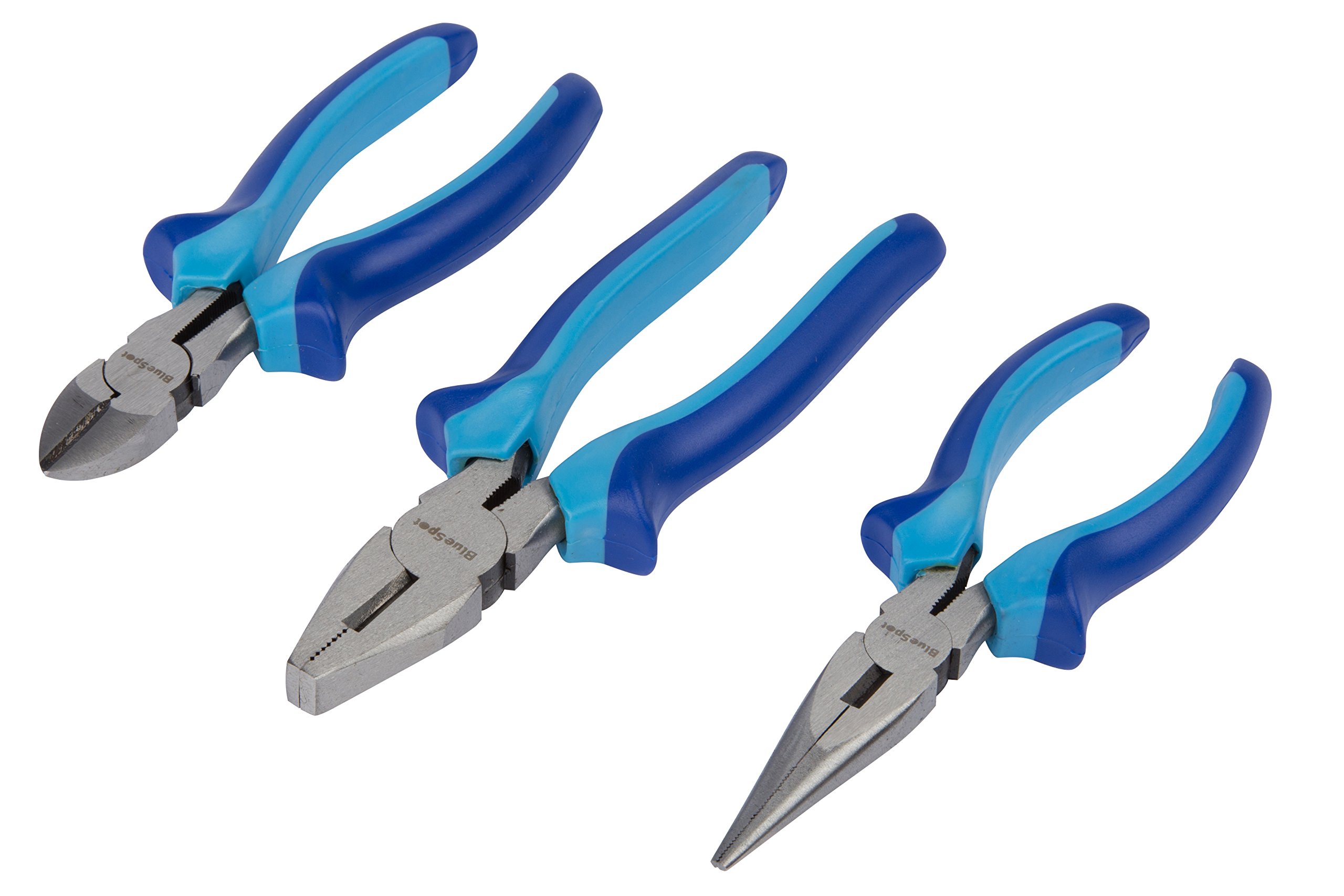 Blue Spot 3 Piece Plier Set