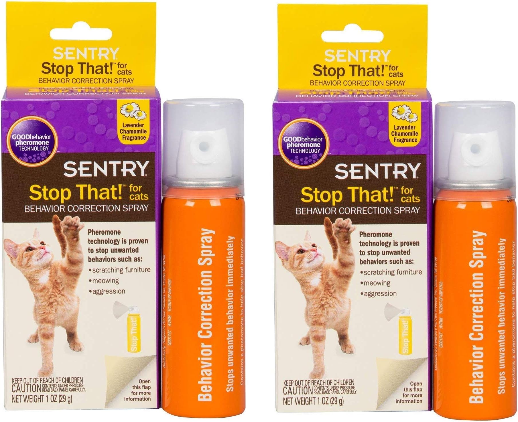 SENTRY PET CARE Stop That! for Cats, 2 oz