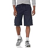 DREAM USA Men's Fleece Cargo Shorts Heavyweight M-5XL