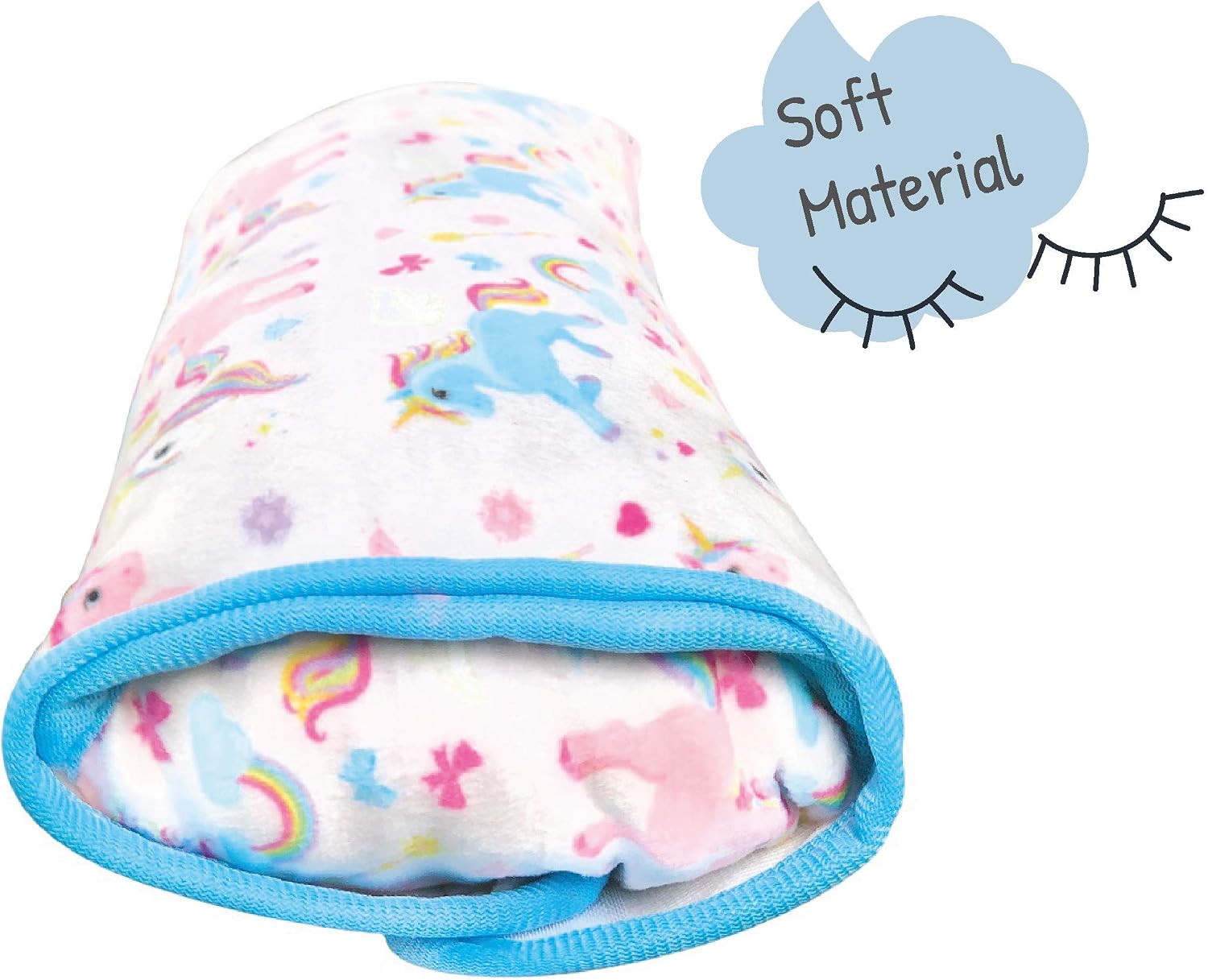 HECKBO magic unicorn car seatbelt pillow for children, machine washable - Image 5
