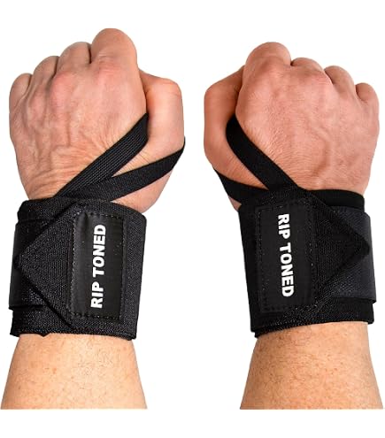 Beast Gear Protège-poignets Bande de Support pour Haltérophilie, Musculation, Gy