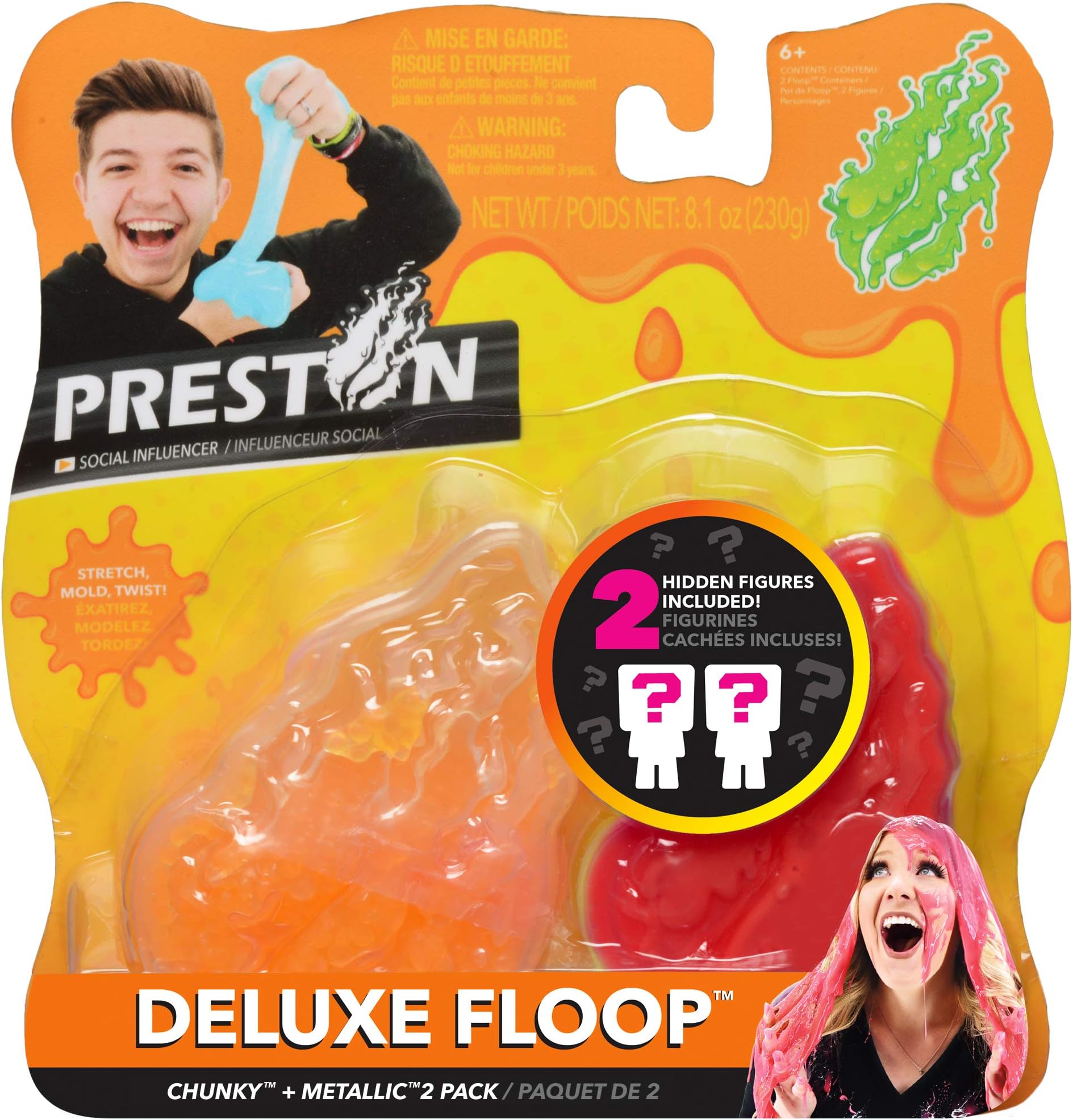 Preston Deluxe Floop Chunky + Metallic 2 Pack