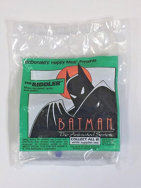 batman happy meal toys 1993