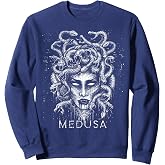 Medusa Greek Mythology Goddess with Snake Hair Sweatshirt