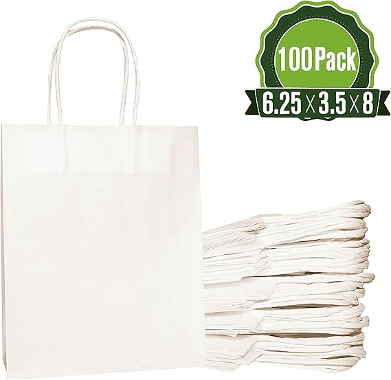 white gift bags wholesale
