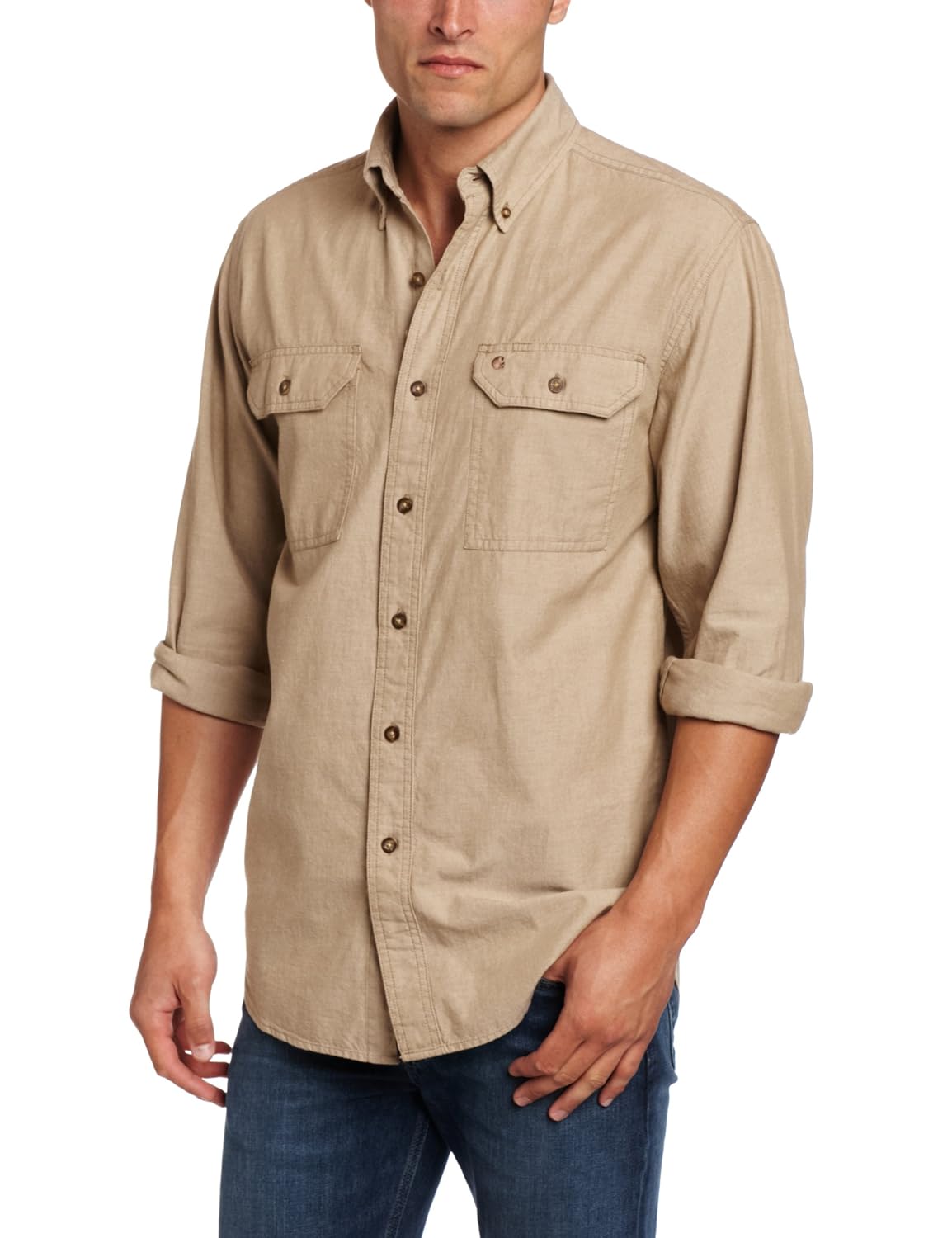 Mens Brown Button Down Shirt South Park T Shirts
