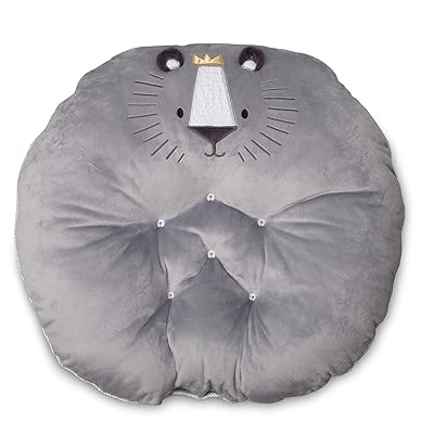 Boppy Preferred Newborn Lounger, Gray Royal Lion