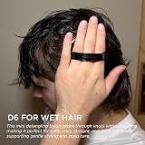 Denman Jack Dean D6 Scalp Massager Detangling Brush - Waterproof Shower Brush view 4