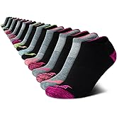 Avia Girls' Socks - 20 Pack Performance Cushion Low Cut Socks