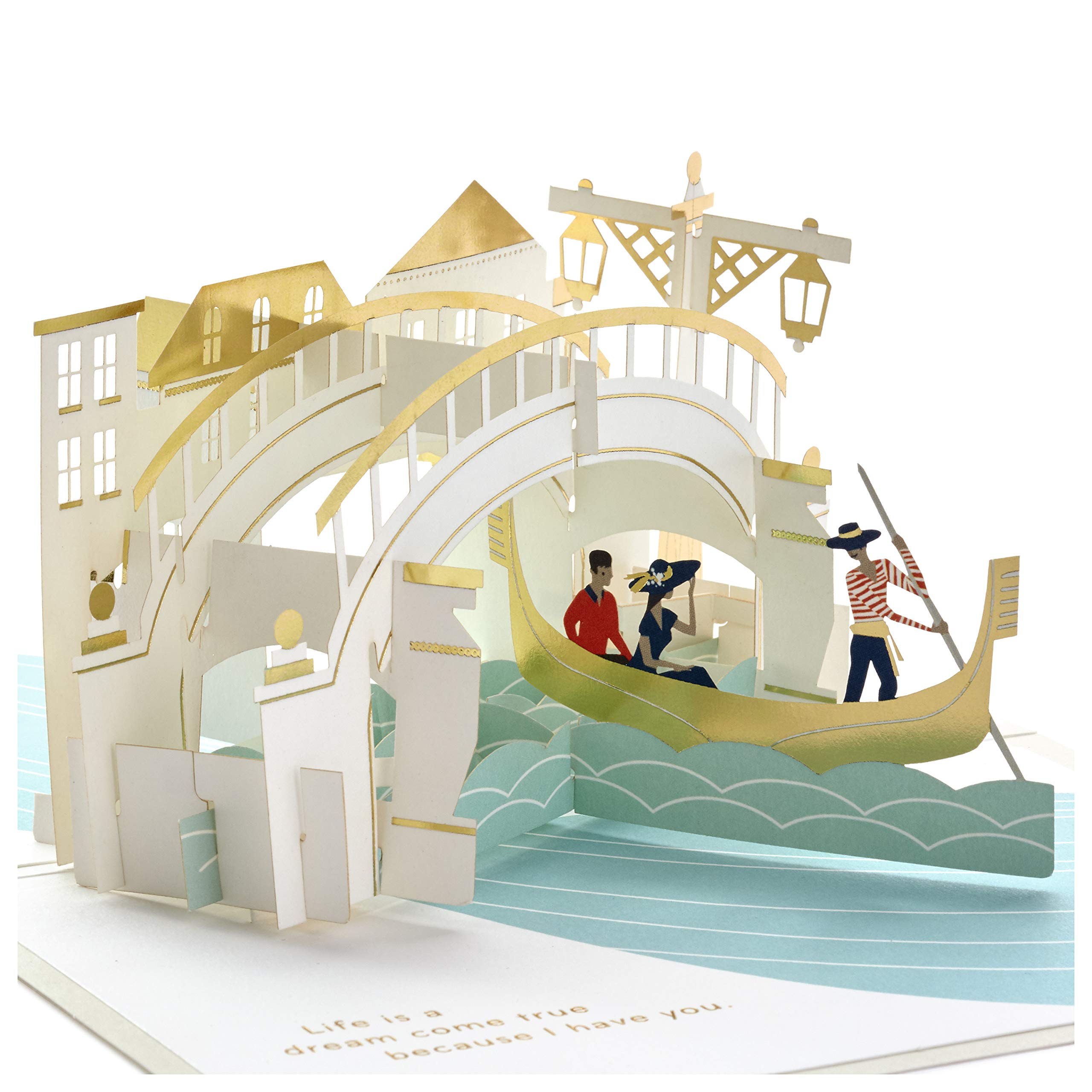 Signature Paper Wonder Pop Up Love Card, Because I Have You (Birthday Card, Anniversary Card, Sweetest Day Card)