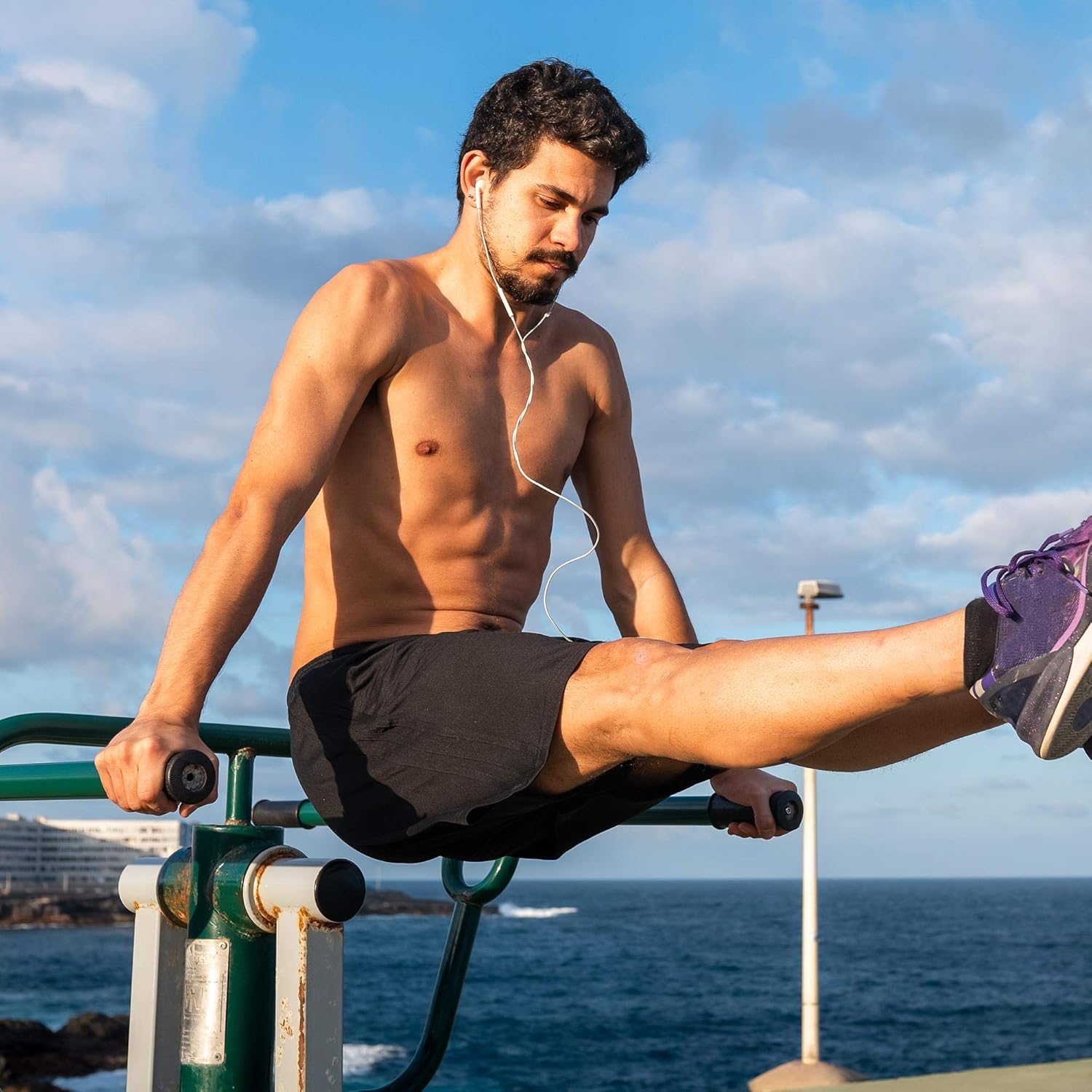 Profectors Athletic Workout Shorts for Men with Pockets Quick Dry Activewear: Clothing