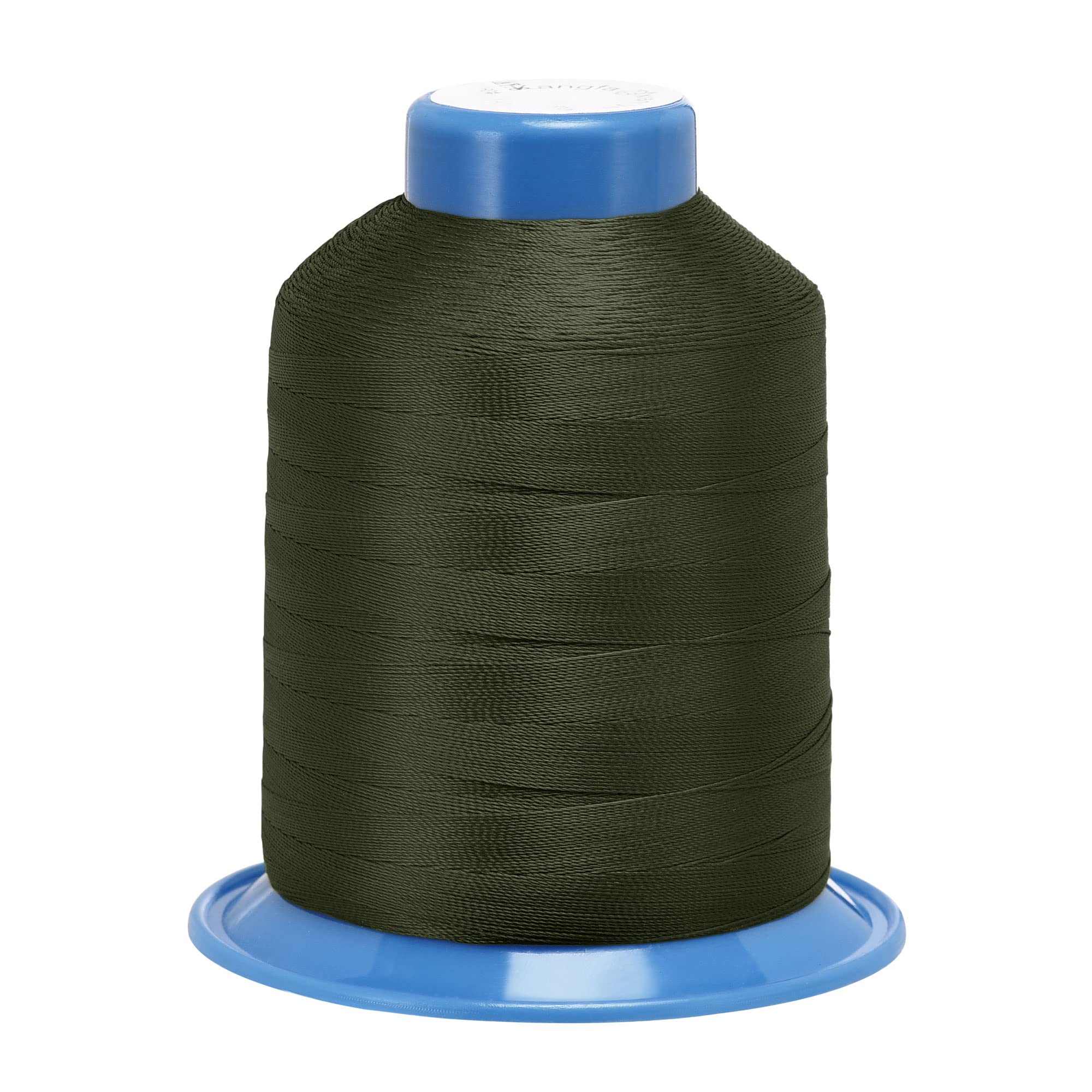 sourcing map Bonded Polyester Sewing Thread Extra Strong 1312 Yards 210D/0.32mm Upholstery Thread for Manual and Machine Sews (Dark Green)