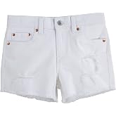 Levi's Kids Girl's Girlfriend Fit Shorty Shorts (Big Kids)