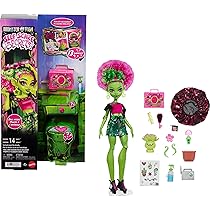 Monster High - Frankie Stein Doll in Cropped Sweater and Black