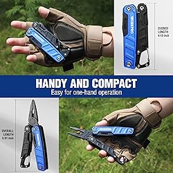 WORKPRO Multitool-11 in 1 Camping Tools with Mini