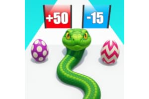 Snake Run Race 3D - Fun Snake Chase Running Games 2025