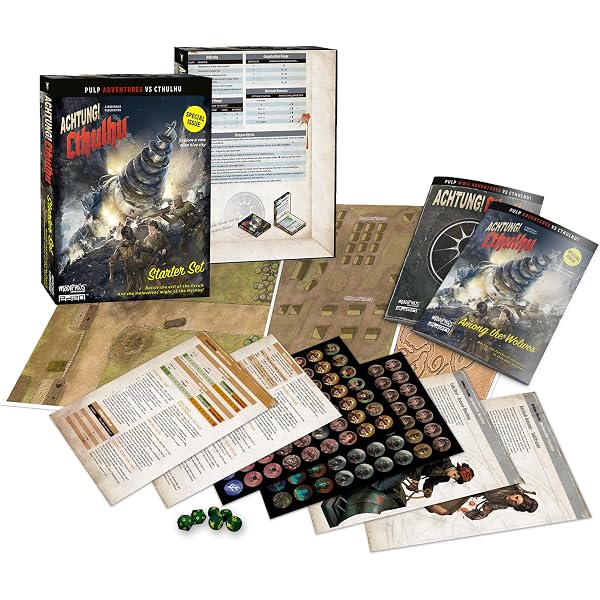 Amazon.com: Achtung! Cthulhu 2d20: Mission Dossier 1 - Behind