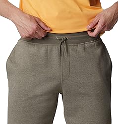 Columbia Men's Logo Fleece Short, Stone Green