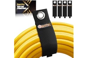 EASTPIN Gifts for Men Storage Straps - Tools for Men Extension Cord Holder Organizer Gadgets for Men Cable Wrap Keeper for Hoses Rope Workshop Garage Wall Cable Straps Christmas Stocking Stuffers for Men Dad