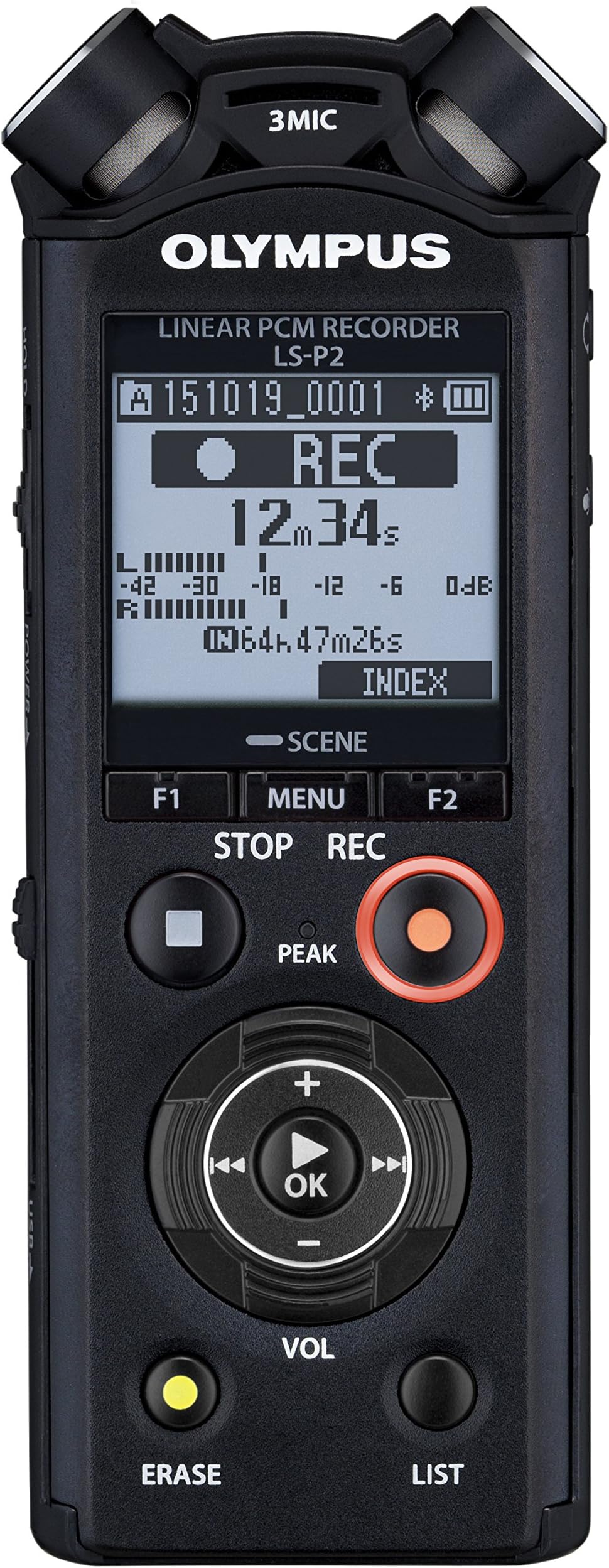 Olympus LS-P2 8 GB Hi-Resolution Audio Recorder