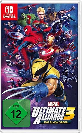 Marvel Ultimate Alliance 3 The Black Order Nintendo Switch
