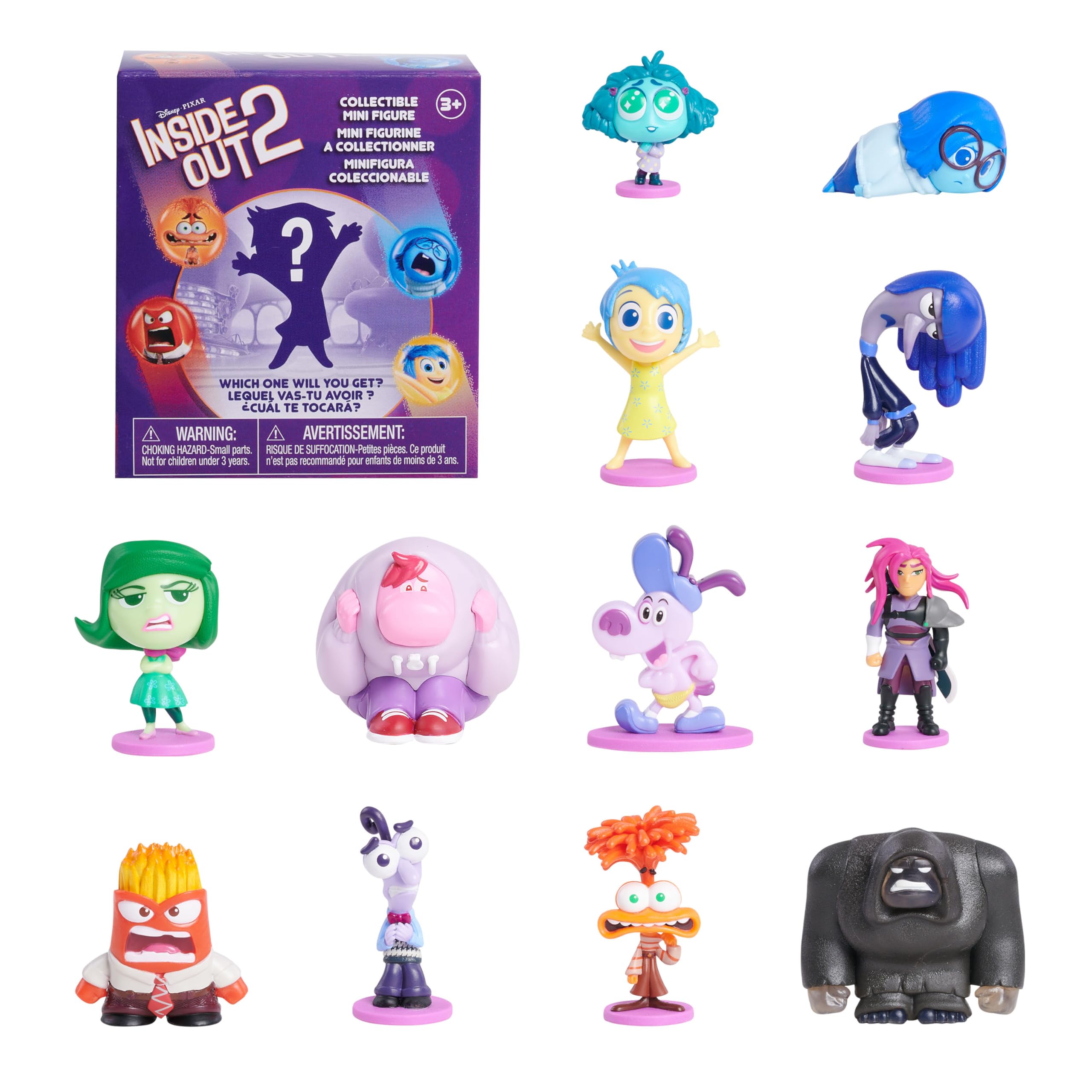 Inside Out 2 Collectible Mini Figures - Series 1