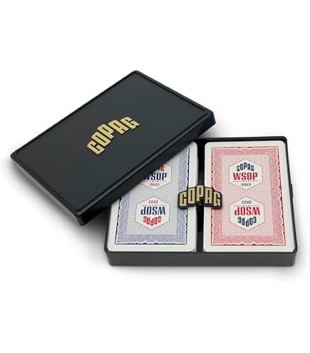 Copag 2023 WSOP World Series of Poker 100% Plastic Playing Cards