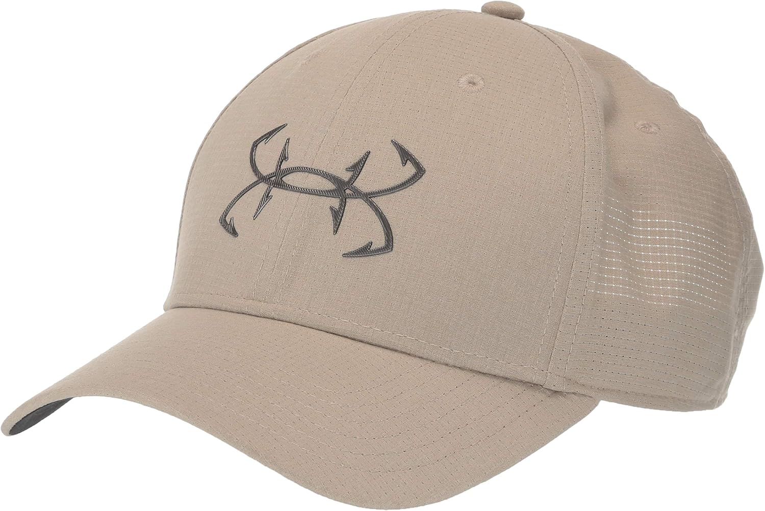 Under Armour Men's Airvent Isochill Fish Cap, City Khaki (299)/Metallic Ore, One Size Fits All