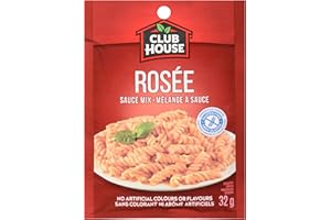 Club House Prima Rose Sauce Mix, Gluten-Free, No Artificial Colours or Flavours, No MSG Added, Perfect Additional to Holiday 