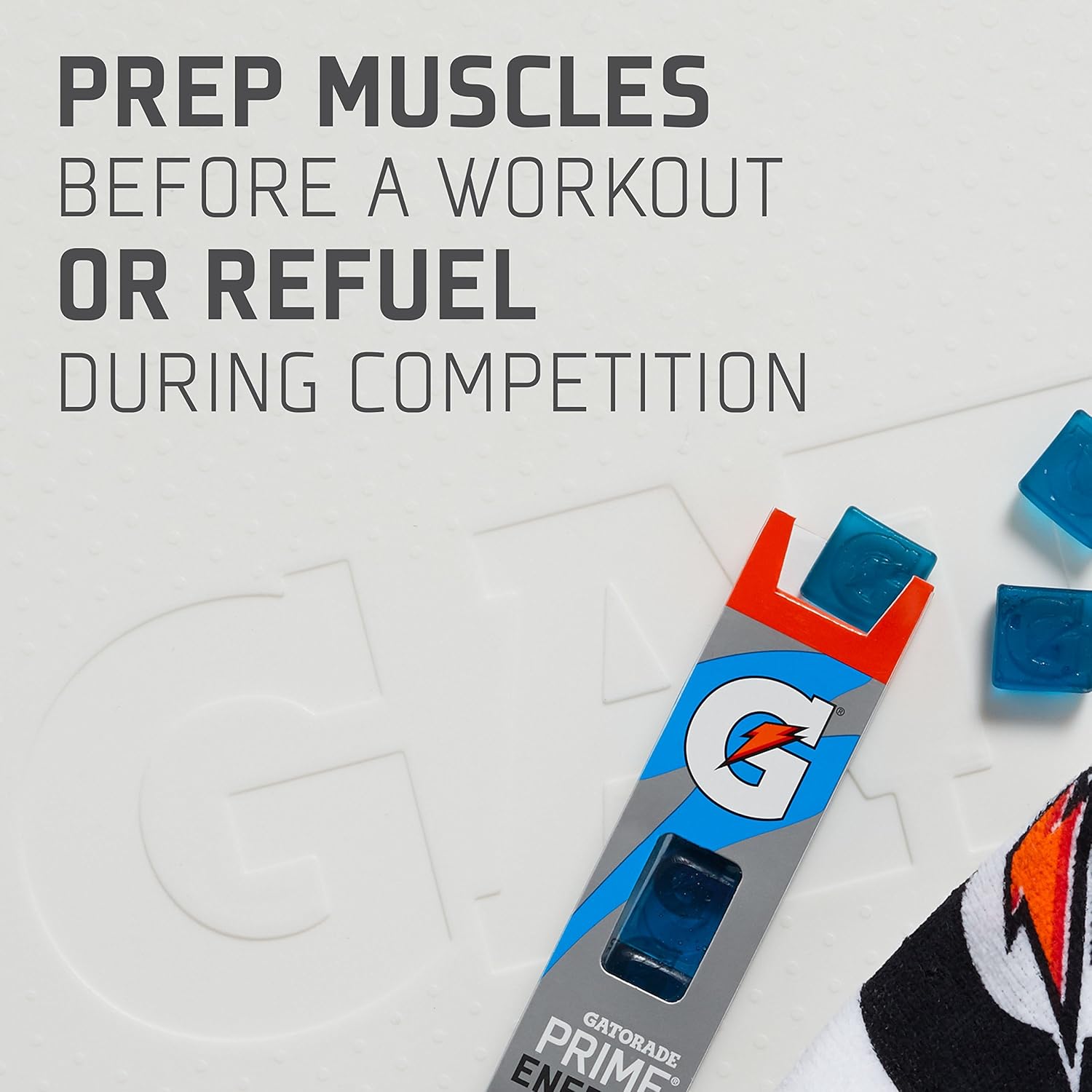 Gatorade Prime Energy Chews, Fruit Punch (Pack of 16) : Grocery & Gourmet Food