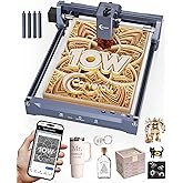 Laser Engraver and Cutter, K15PRO Desktop Engraving Machine for Wood, Leather, Acrylic Coated Metal, 0.01mm Ultra Fine Precis